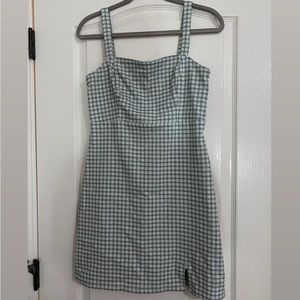 Hollister checkered dress